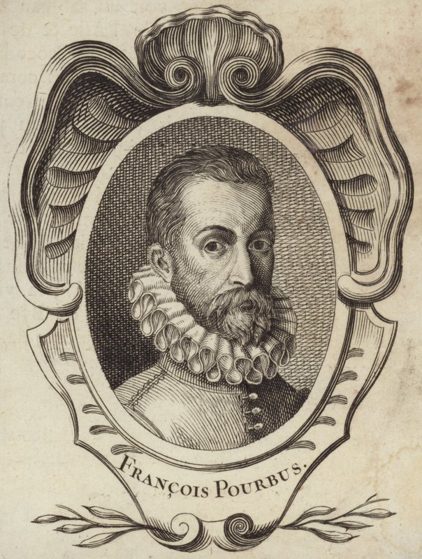 Ritratto di Frans Pourbus il giovane da French School