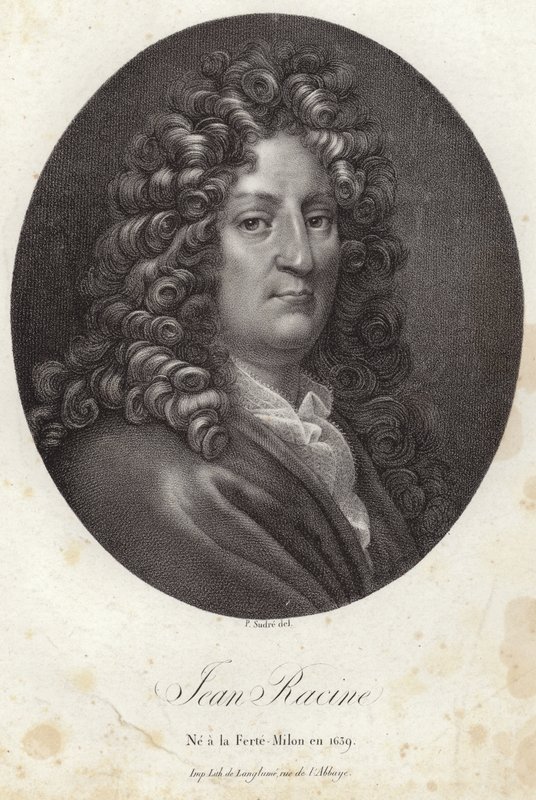 Ritratto di Jean Racine da French School