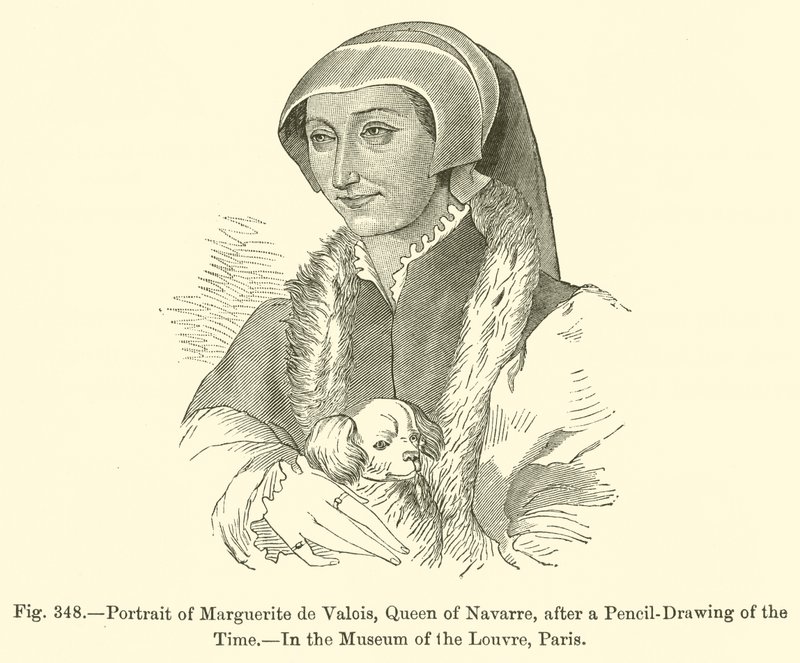 Ritratto di Margherita di Valois, Regina di Navarra (incisione) da French School