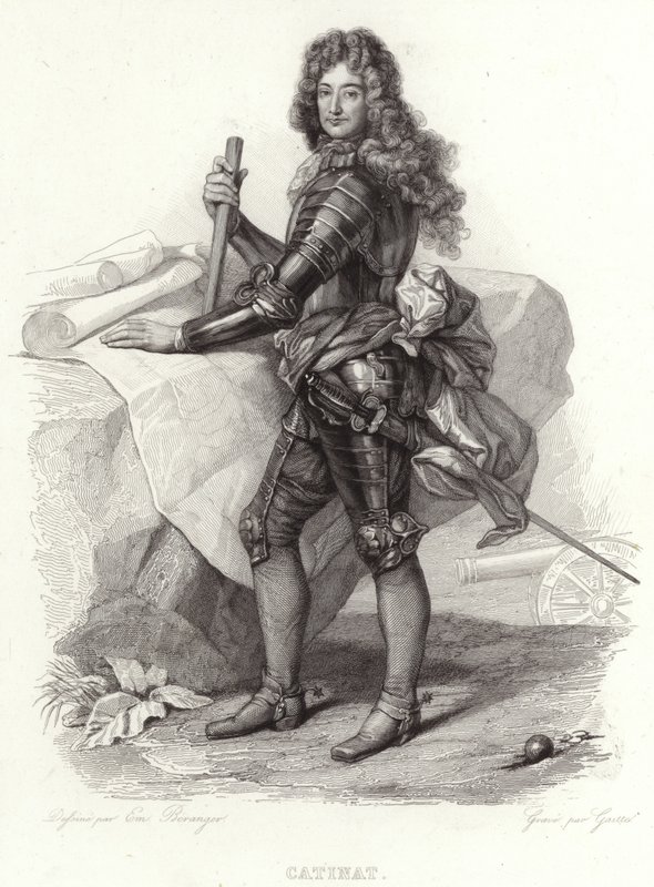Ritratto di Nicolas Catinat da French School
