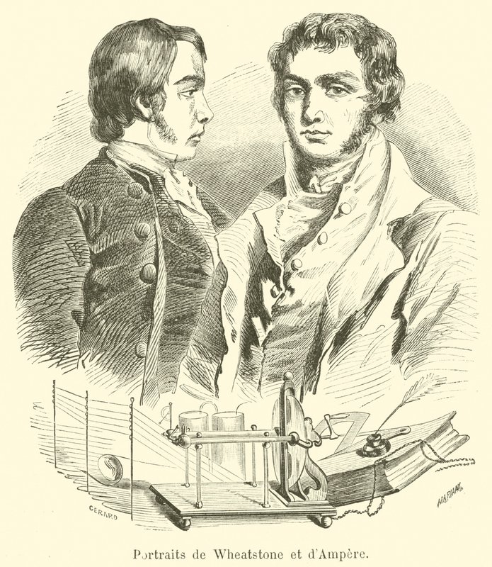 Ritratti di Wheatstone e d