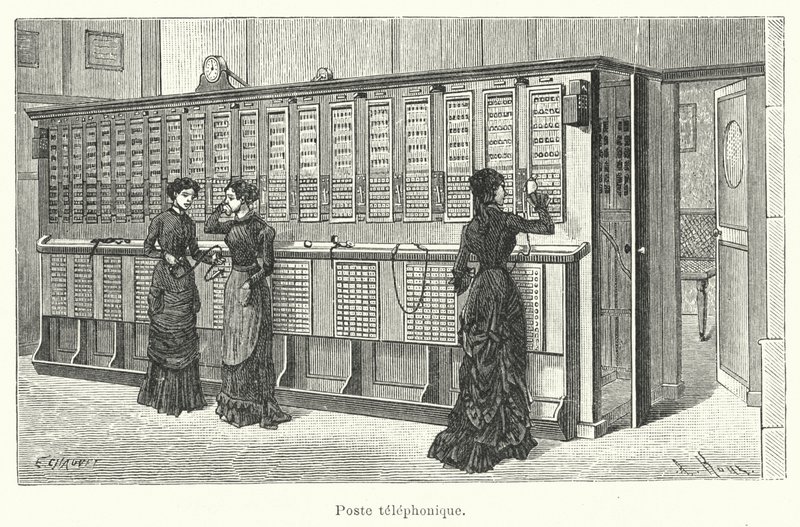 Posto telefonico da French School