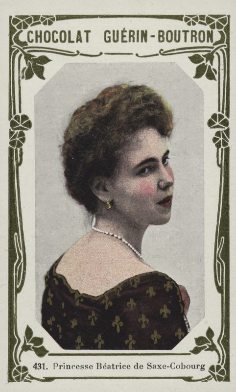 Principessa Beatrice di Sassonia-Coburgo da French School