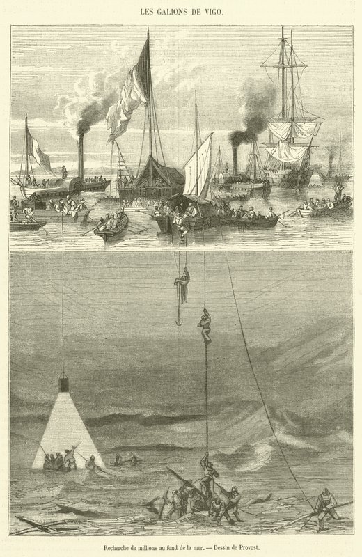 Ricerca di milioni sul fondo del mare da French School