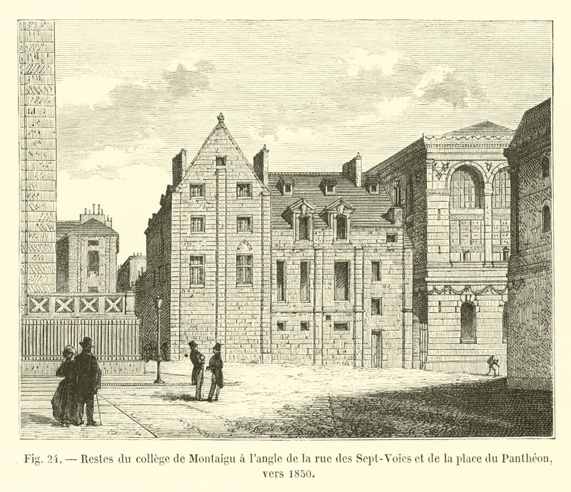 Resti del collegio di Montaigu all