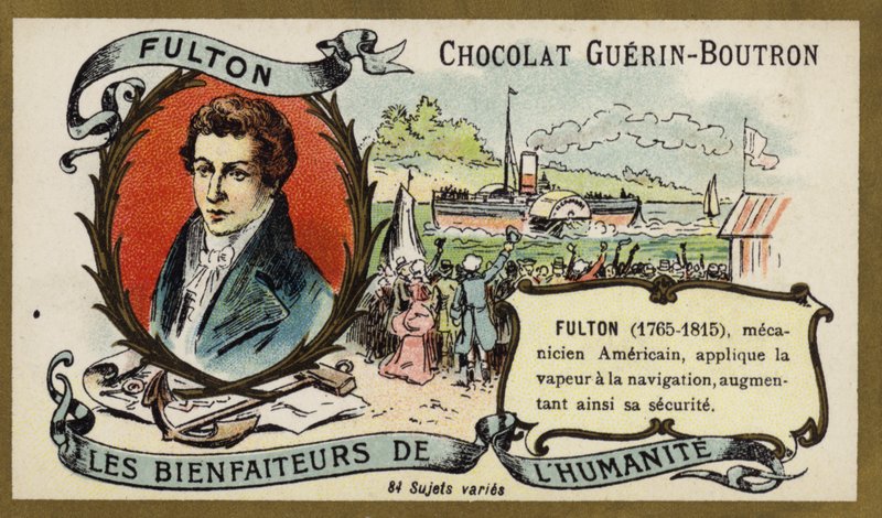 Robert Fulton, ingegnere e inventore americano da French School