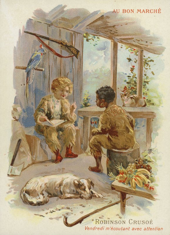 Robinson Crusoe e Venerdì da French School