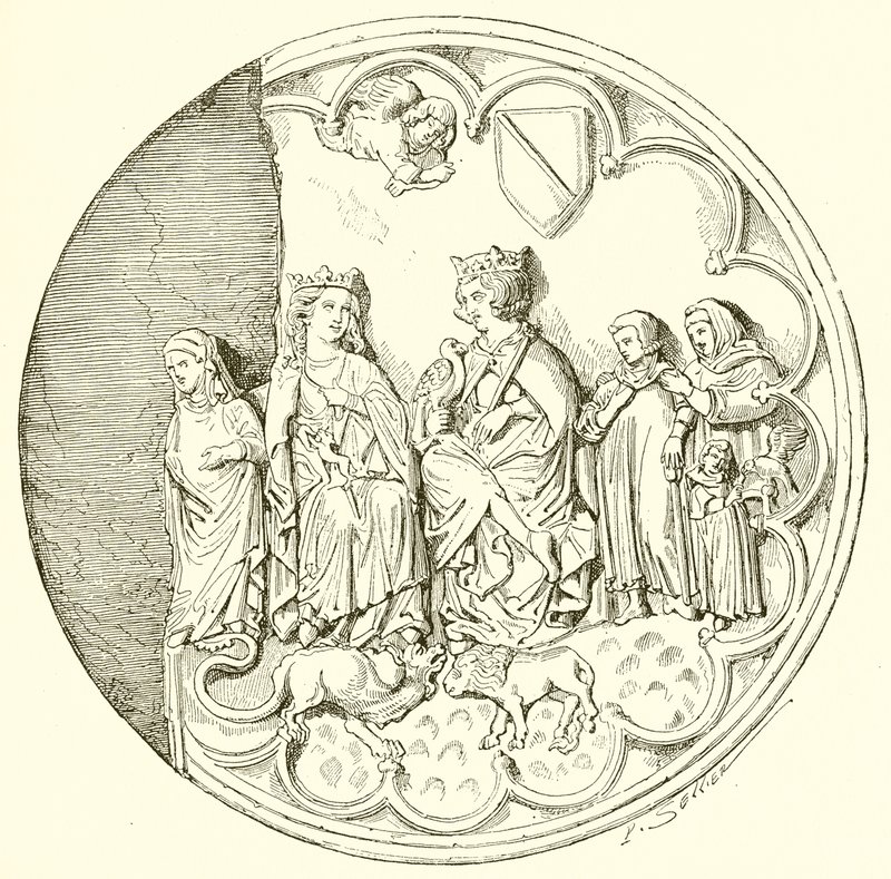 San Luigi e Bianca di Castiglia da French School
