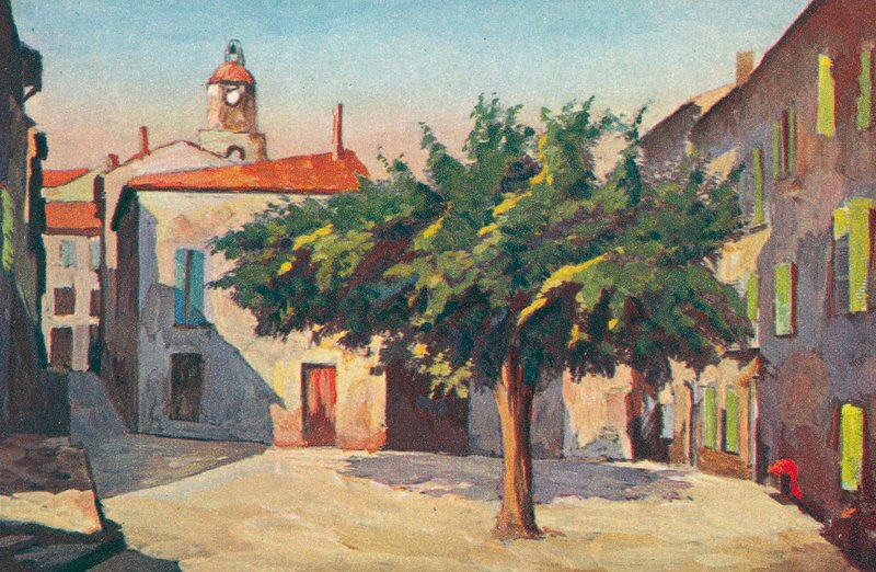 Saint Tropez: angolo pittoresco da French School