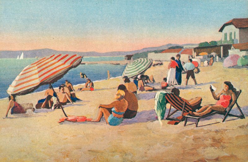 Saint Tropez: La plage de la bouillabaisse da French School