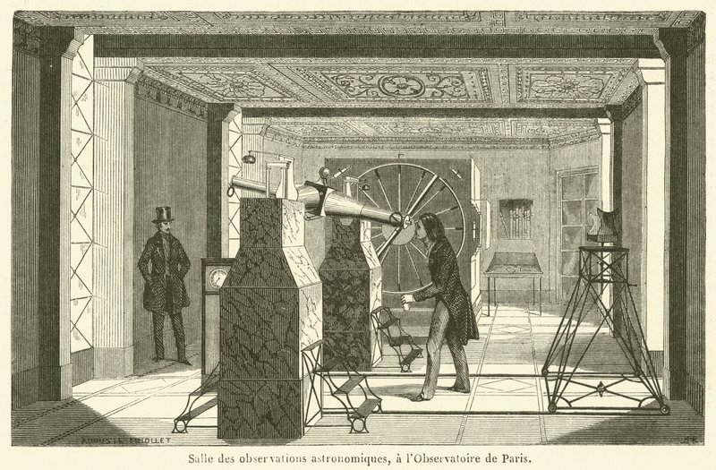Sala delle osservazioni astronomiche, all