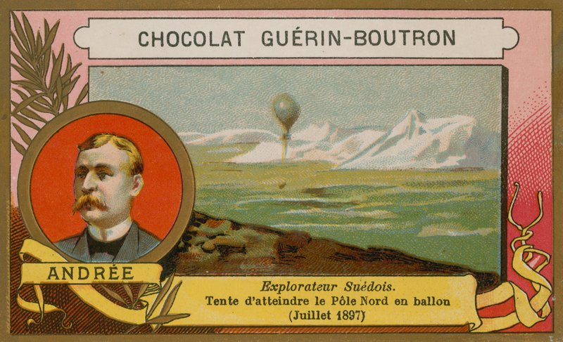 Salomon August Andree, esploratore svedese del XIX secolo da French School