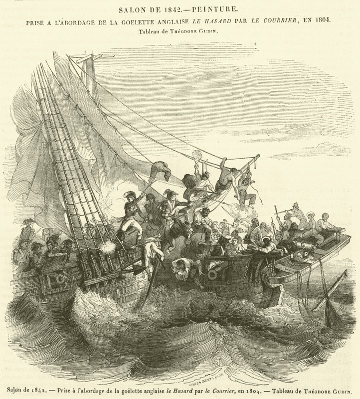 Salone del 1842, Presa all