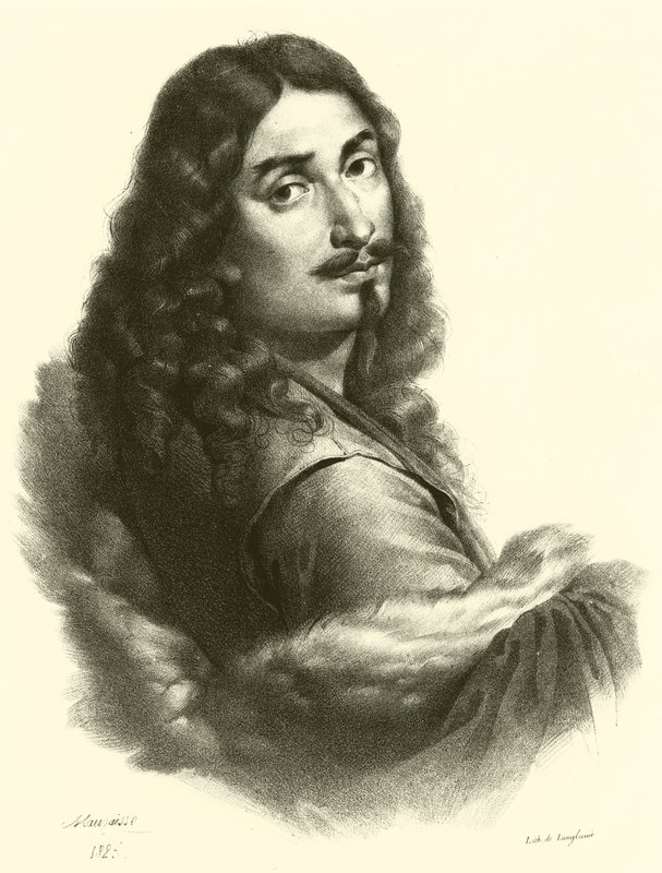 Salvator Rosa, ritratto da French School