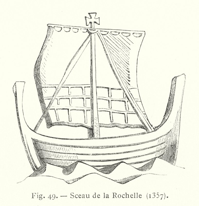 Sigillo di La Rochelle da French School