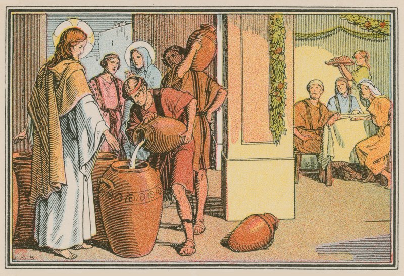 Scena dalla vita di Gesù da French School