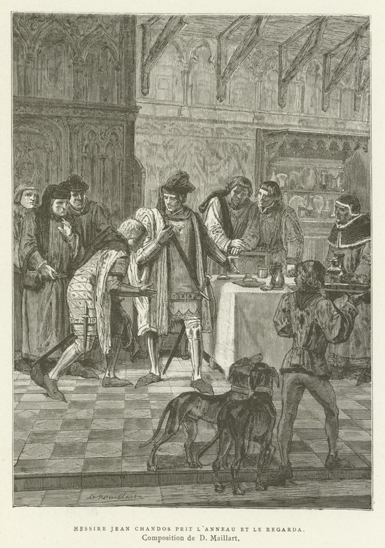 Sir John Chandos prese l