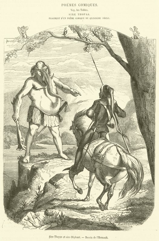 Sire Thopas e sire Oliphant da French School
