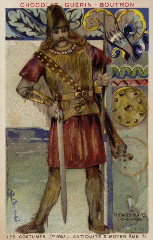 Capo guerriero tartaro slavo da French School