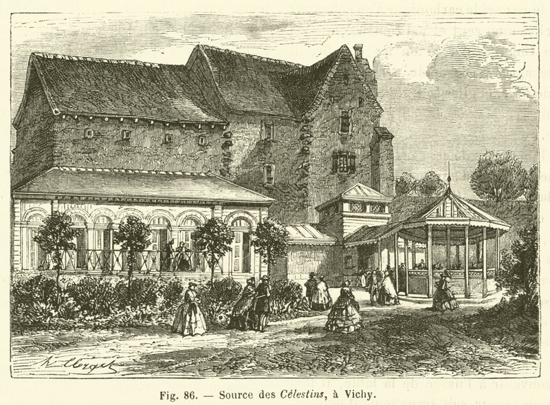 Sorgente dei Celestini, a Vichy da French School