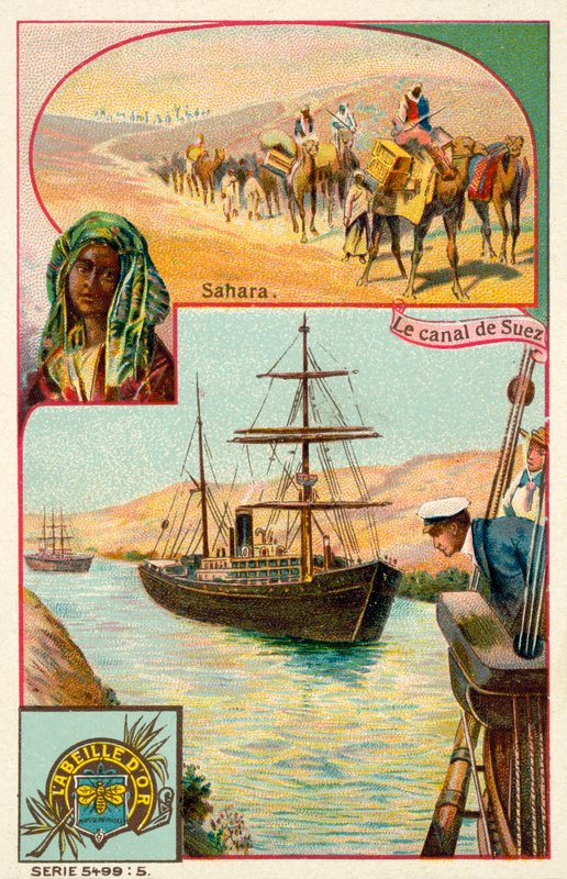 Canale di Suez e Deserto del Sahara, Egitto da French School