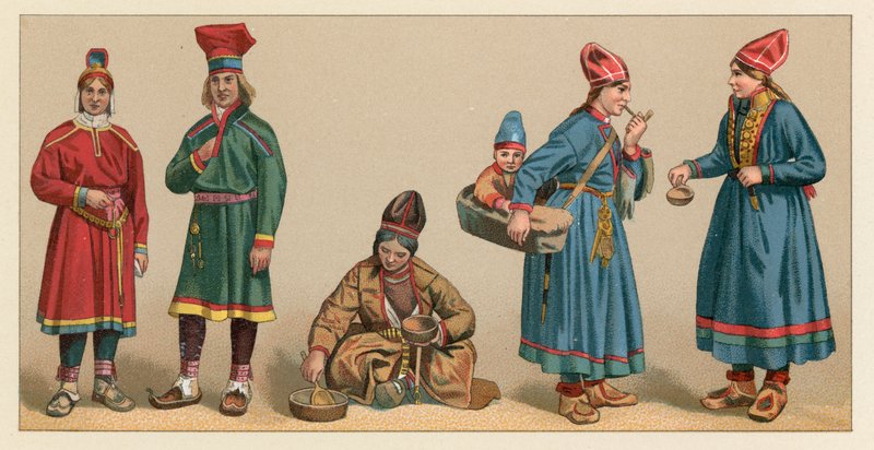Costume svedese da French School