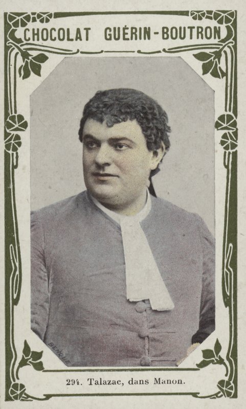 Talazac in Manon da French School