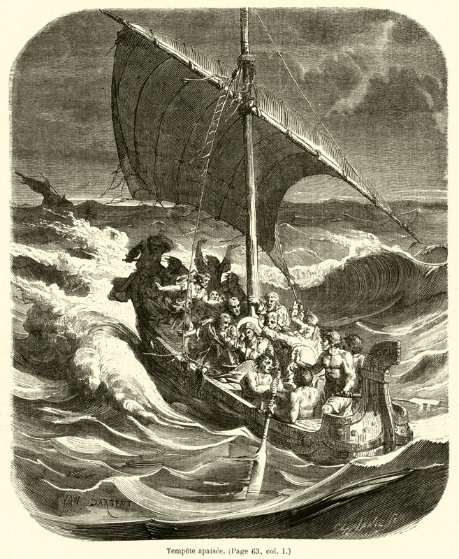 Tempesta placata da French School