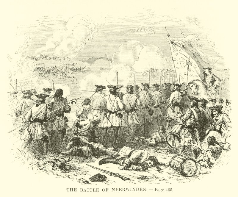 La Battaglia di Neerwinden da French School