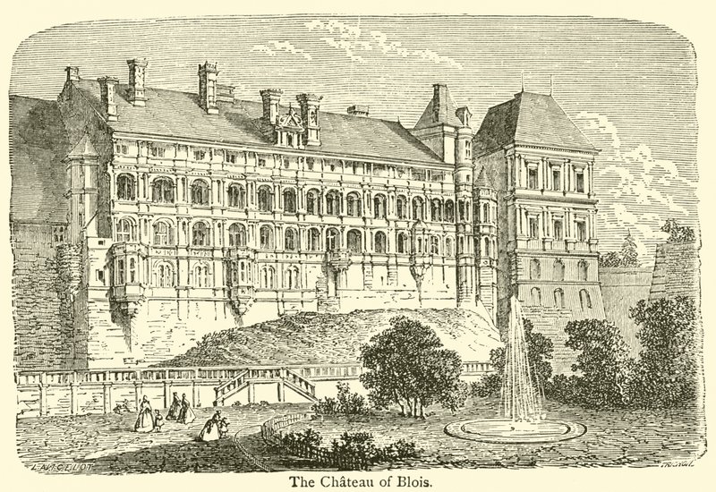 Il Castello di Blois da French School