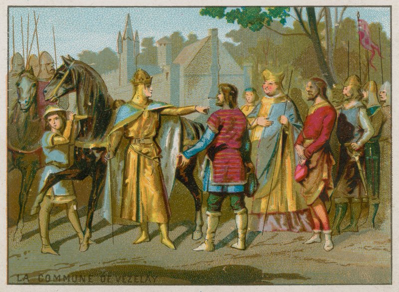 Il Comune di Vézelay da French School