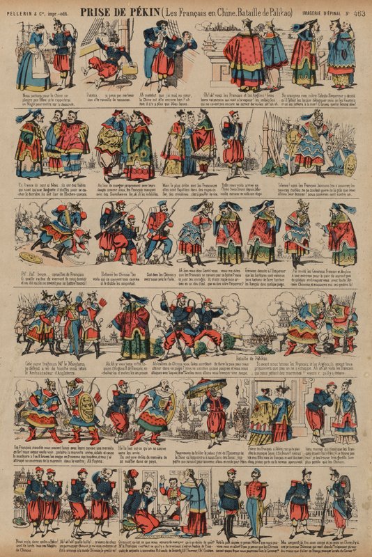 I francesi a Pechino dopo la battaglia di Palikao, Seconda Guerra dell