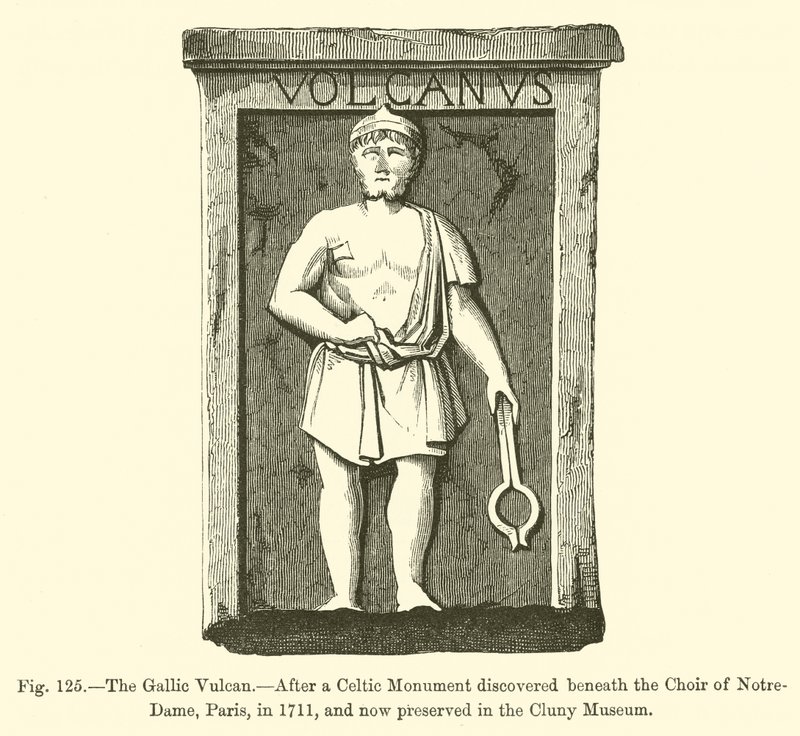 Il Vulcano Gallico da French School