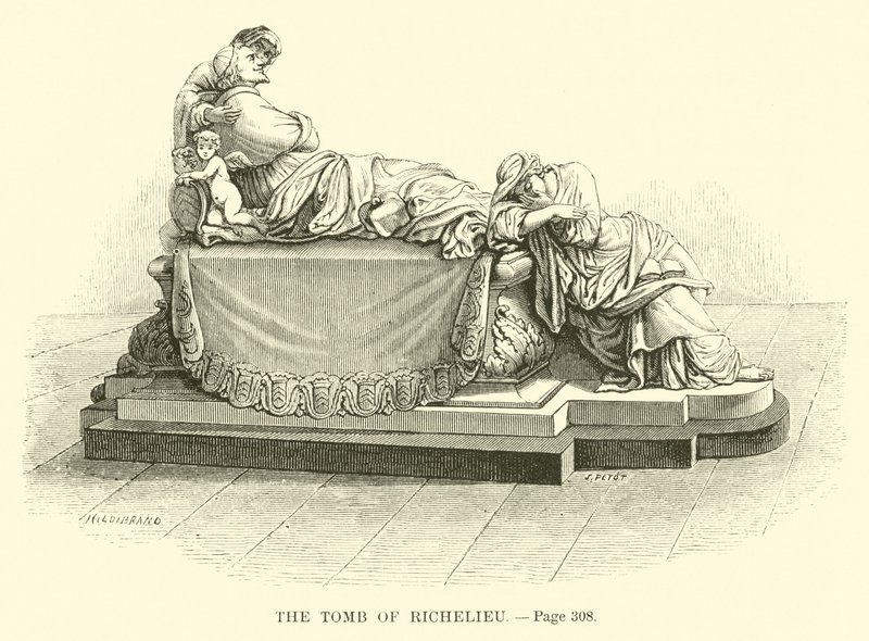 La Tomba di Richelieu da French School
