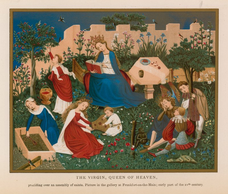 La Vergine, Regina del Cielo da French School