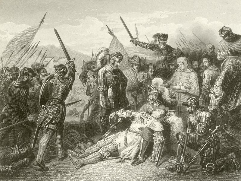 La battaglia di Ravenna, 1512 da French School