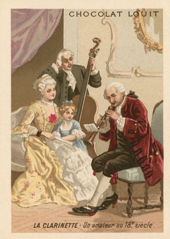 Il clarinetto: un dilettante nel XVIII secolo da French School