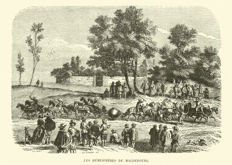 Gli emisferi di Magdeburgo da French School