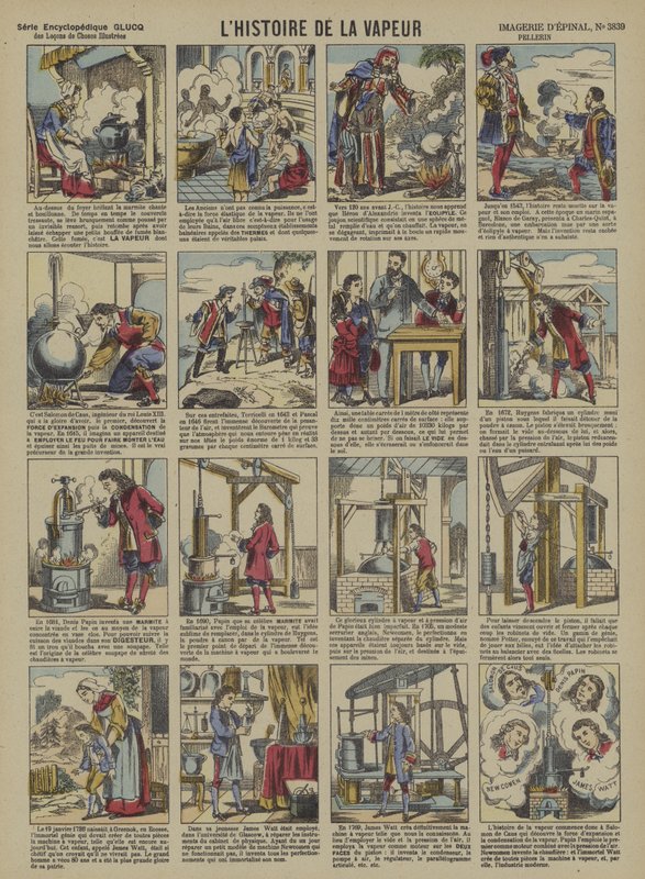 La storia del vapore da French School