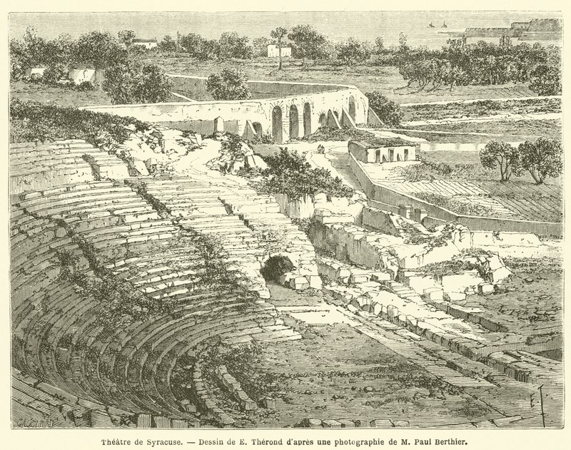 Teatro di Siracusa da French School