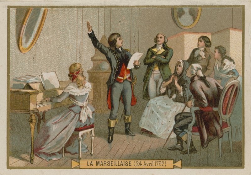 Rouget de Lisle da French School