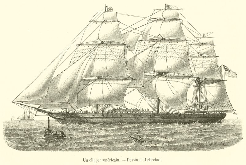 Un clipper americano da French School