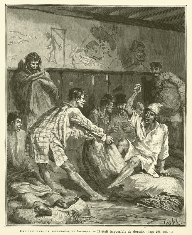 Une Nuit Dans Un Workhouse De Londres da French School