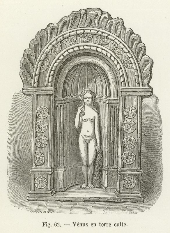 Venere in terracotta da French School