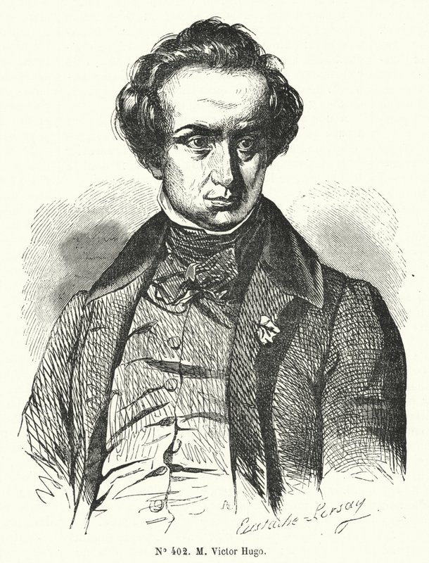 Victor Hugo, romanziere e drammaturgo francese da French School
