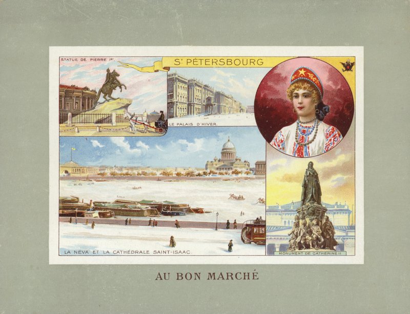 Vedute di San Pietroburgo da French School