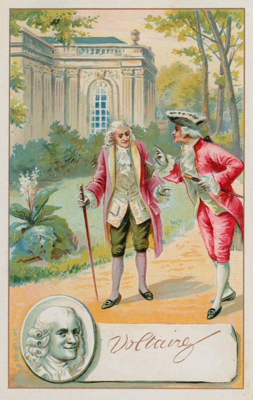 Voltaire, scrittore, storico e filosofo dell