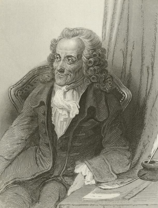 Voltaire, scrittore francese da French School