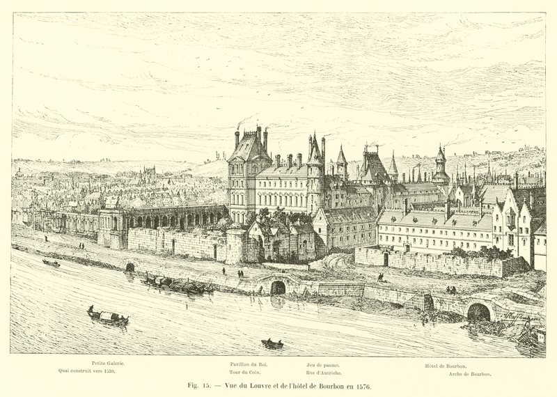 Vista del Louvre e dell
