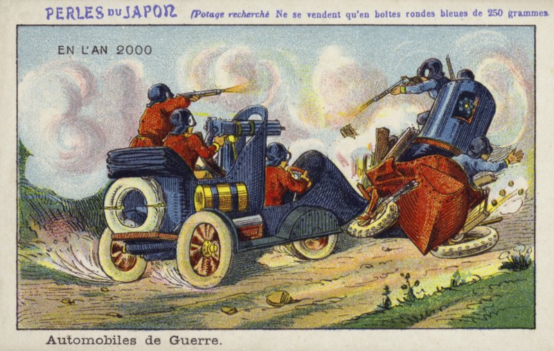 Automobili da guerra nell
